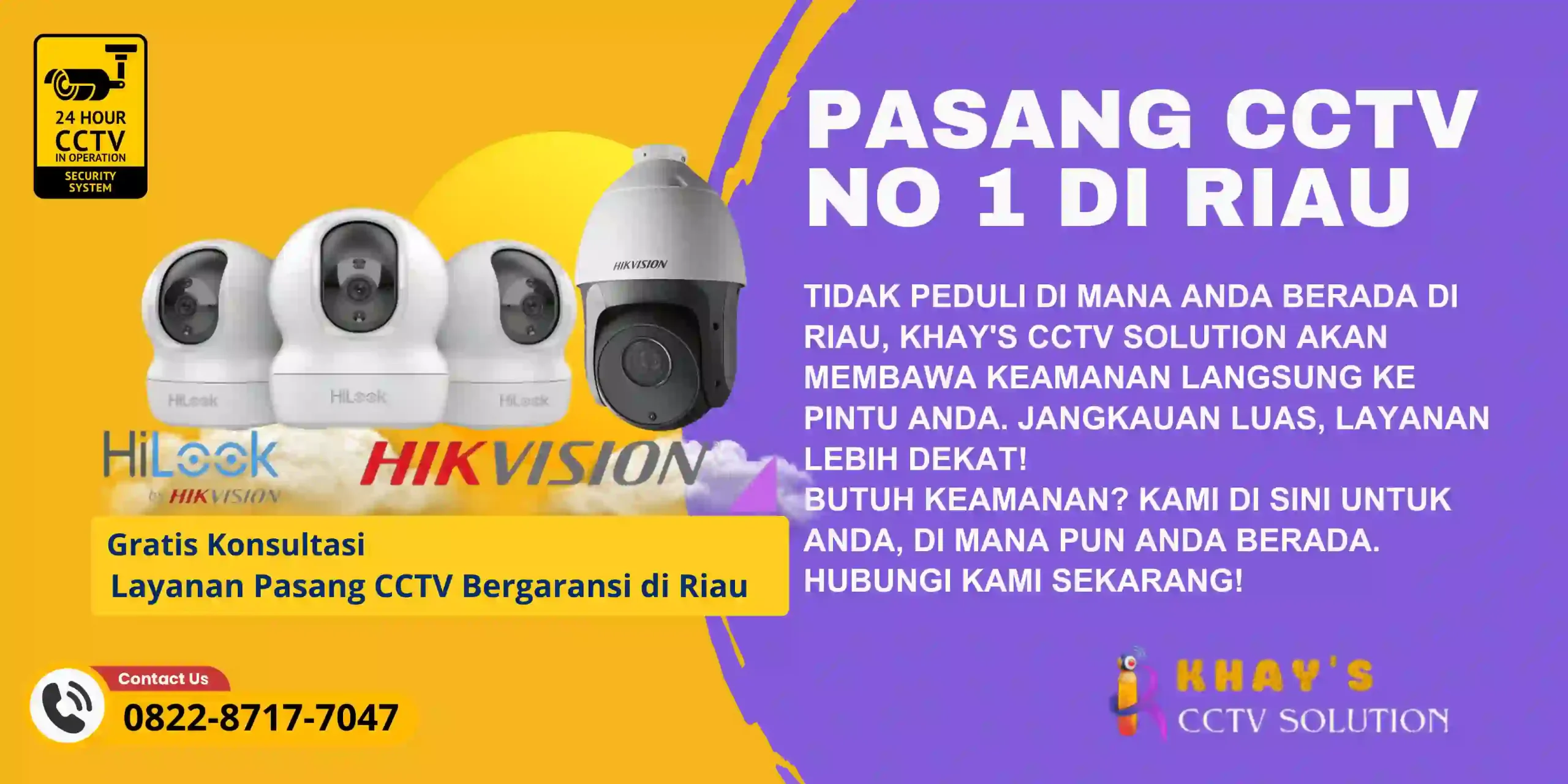 Pasang CCTV Pekanbaru